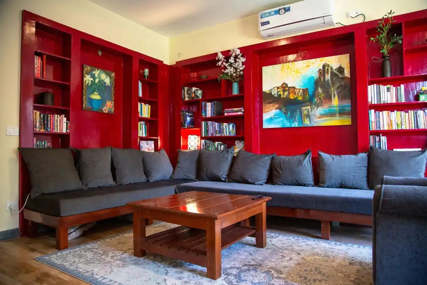 Den interior
